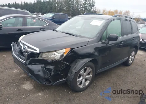 2014 Subaru Forester 2.5I Premium z USA, uszkodzony, nr VIN JF2SJAEC9EH489569